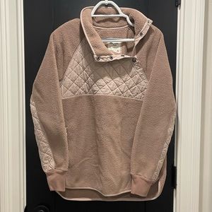 Abercrombie Asymmetrical Snap-Up Fleece